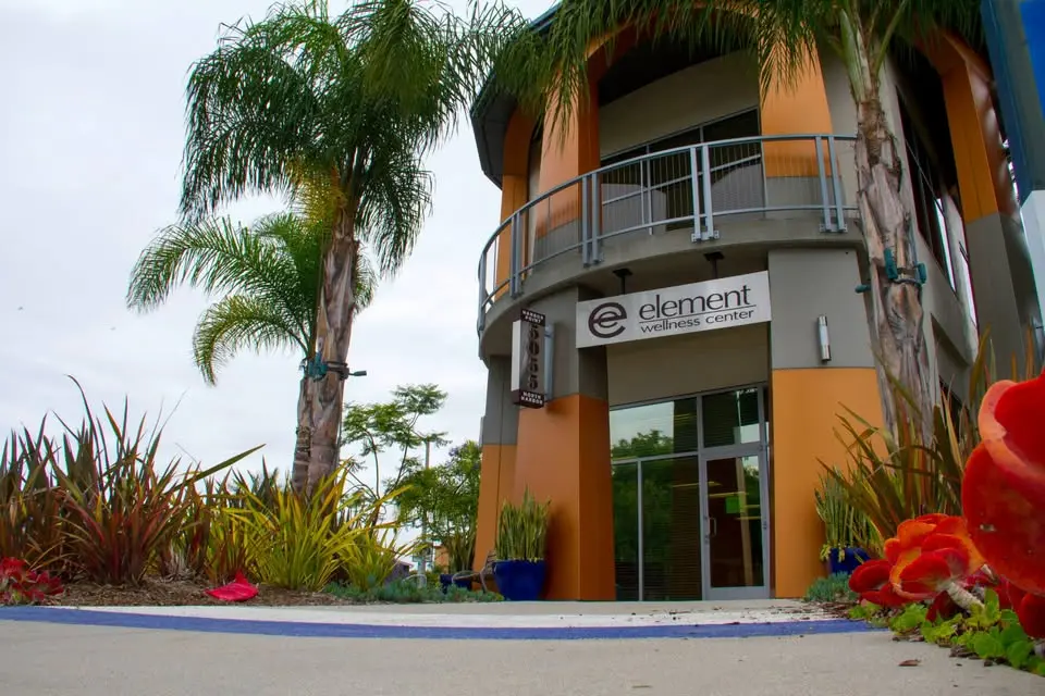 The Element Wellness Center building at 5055 N Harbor Drive in Point Loma, San Diego